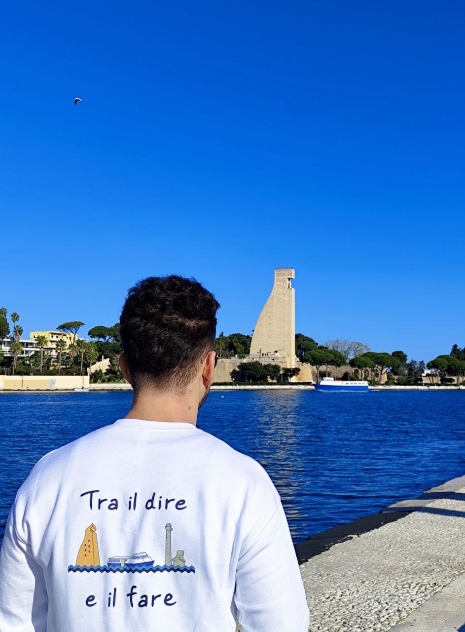 Felpa Bianca Brindeasy