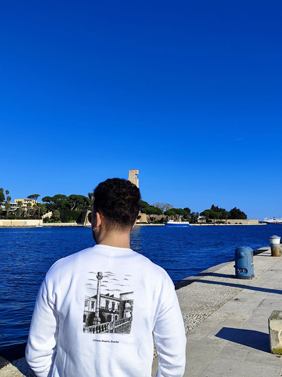 Felpa Bianca Brindeasy