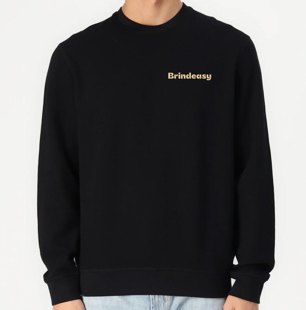 Felpa Nera Brindeasy
