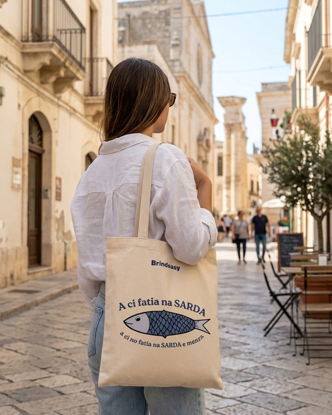 Borsa in Tela Brindisina